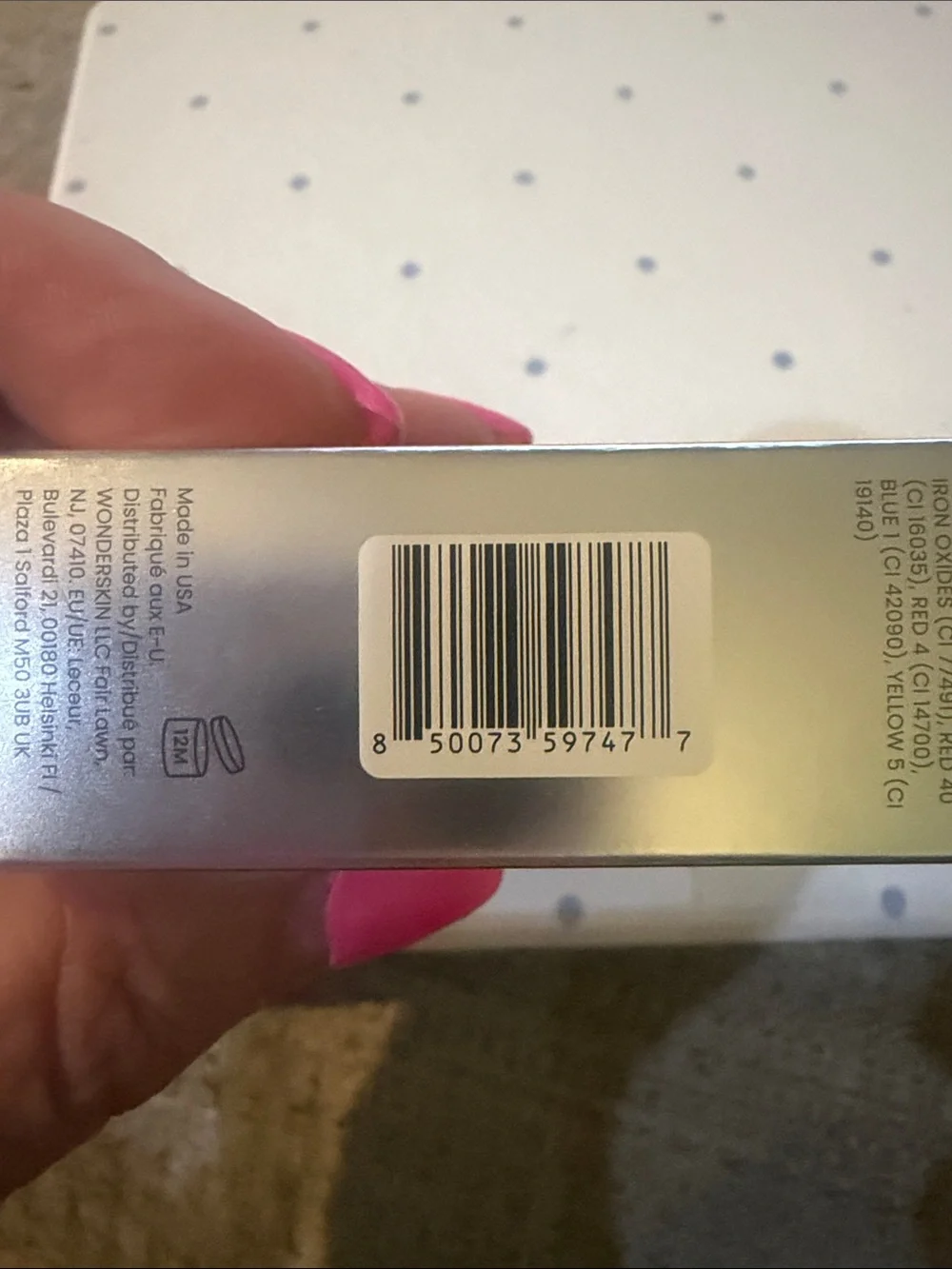 Wonderskin Wonder Blading All-Day Blush Stain — Pink. Color barely